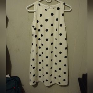 Anne Klein Polka Dots Dress M.
